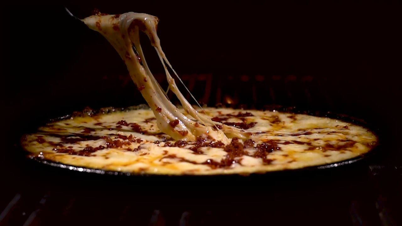 Choriqueso pan pizza