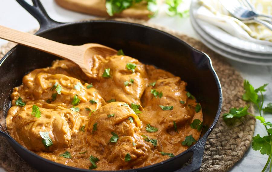 CHICKEN WITH CREAMY CHIPOTLE SAUCE 1 